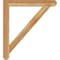 Ekena Millwork Traditional Craftsman Rough Sawn Bracket, Western Red Cedar, 4"W x 36"D x 40"H BKT04X36X40TRA04RWR - alternate 3